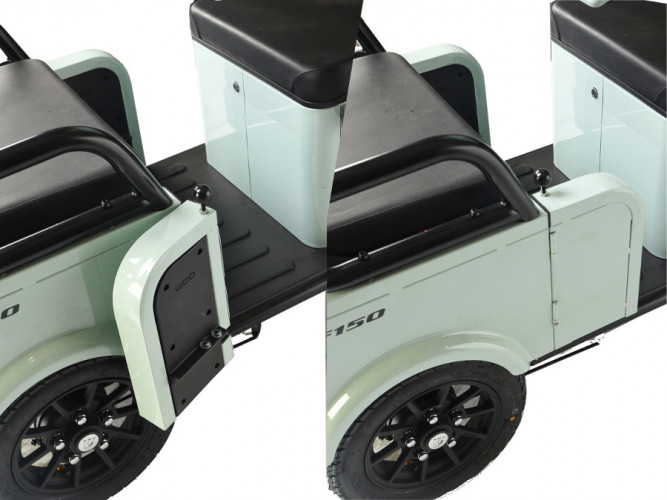 Пассажирский электротрицикл Wanshida LC-F150 в Санкт-Петербурге