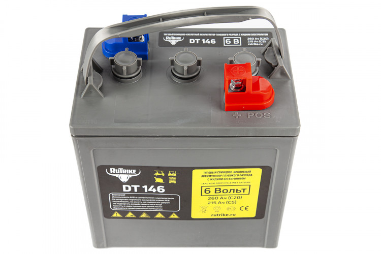 Тяговый аккумулятор RuTrike WET DT146 (T-145) 6V170A/H C3 в Санкт-Петербурге