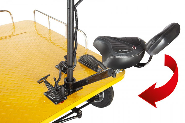 Грузовая электрическая тележка RuTrike СКЛАД 1500 NEW в Санкт-Петербурге