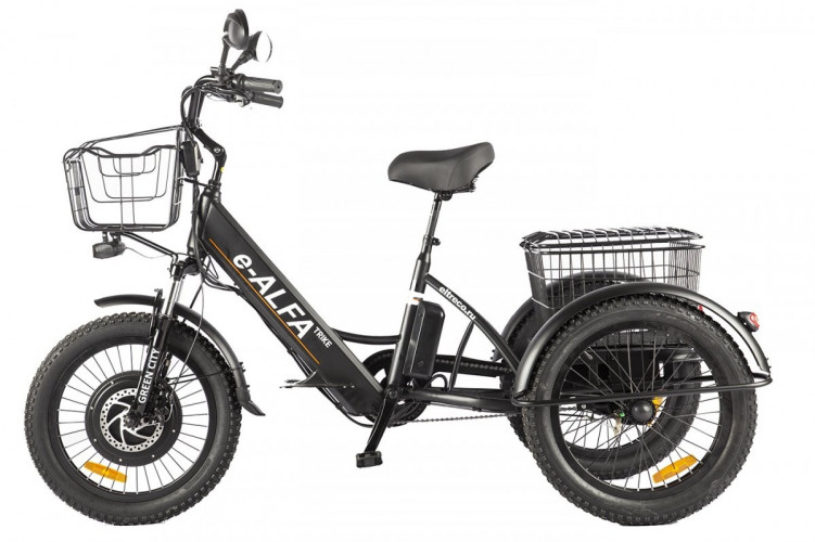 Электрофэтбайк Eltreco Green City e-ALFA Trike в Санкт-Петербурге