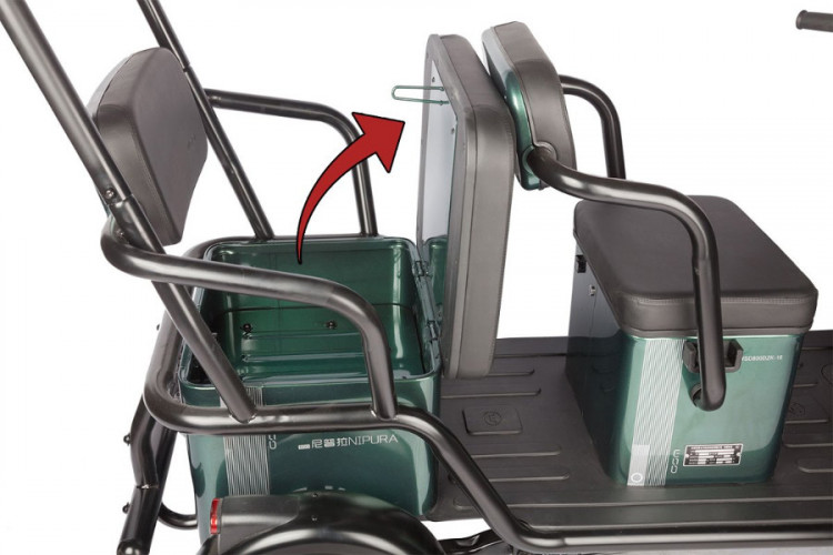 Пассажирский электротрицикл Wanshida NIPLA 500 в Санкт-Петербурге