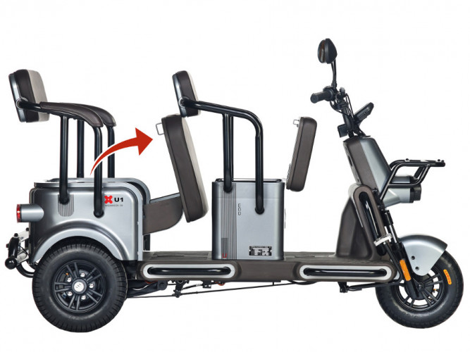 Пассажирский электротрицикл Wanshida U1-X в Санкт-Петербурге