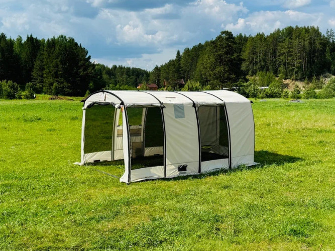 Шатер - Мобильная баня-палатка Морж Shelter XL в Санкт-Петербурге