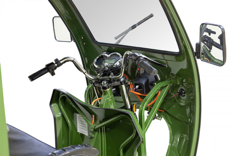 Грузовой электротрицикл Rutrike D4 NEXT КАБИНА 1800 60V1200W в Санкт-Петербурге