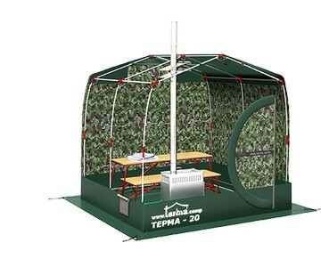 Мобильная баня ТЕРМА-20 в Санкт-Петербурге