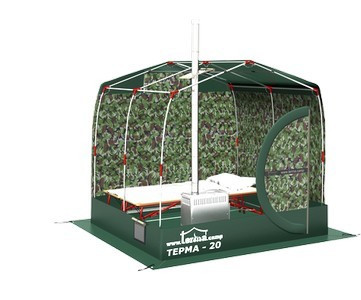 Мобильная баня ТЕРМА-20 в Санкт-Петербурге