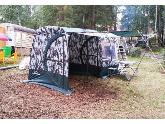 Мобильная баня ТЕРМА-4 Трансформер в Санкт-Петербурге