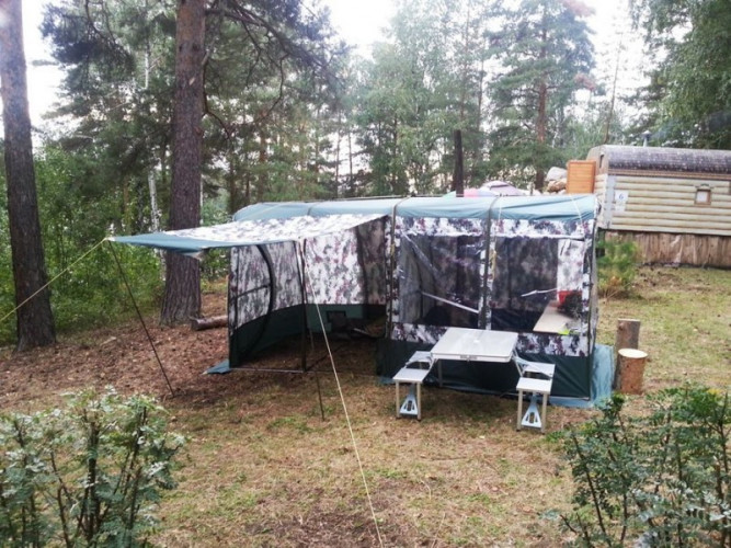 Мобильная баня ТЕРМА-4 Трансформер в Санкт-Петербурге