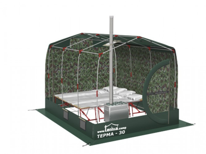 Мобильная баня ТЕРМА-30 в Санкт-Петербурге