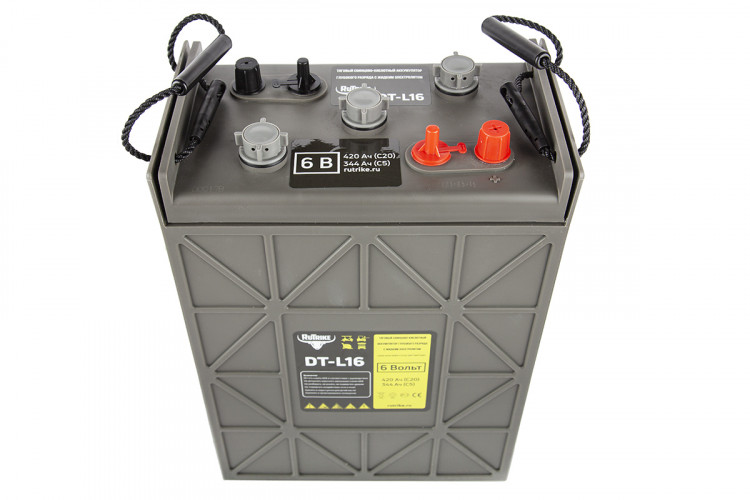 Тяговый аккумулятор RuTrike WET DTL16 (L16H-AC) 6V275A/H C3 в Санкт-Петербурге