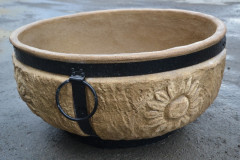 Очаг для костра большой Подсолнух