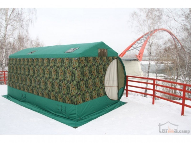 Зимняя палатка Терма-44 в Санкт-Петербурге