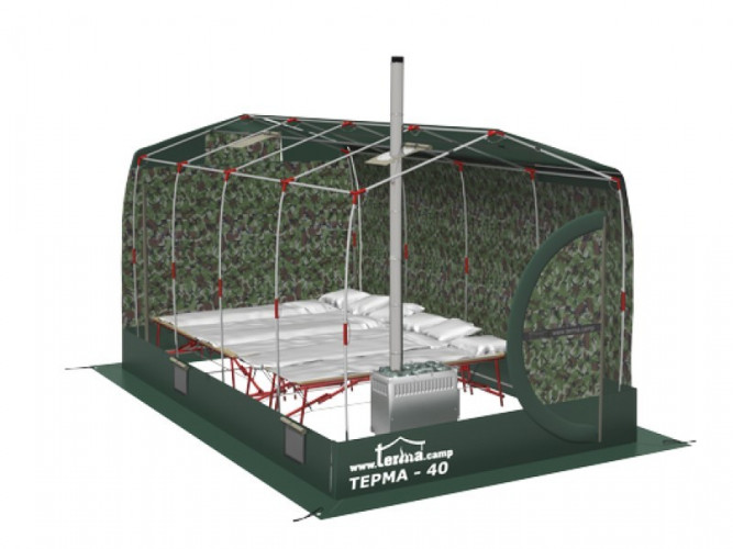 Зимняя палатка Терма-44 в Санкт-Петербурге
