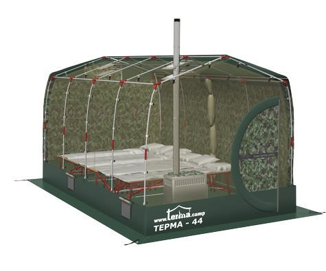 Зимняя палатка Терма-44 в Санкт-Петербурге