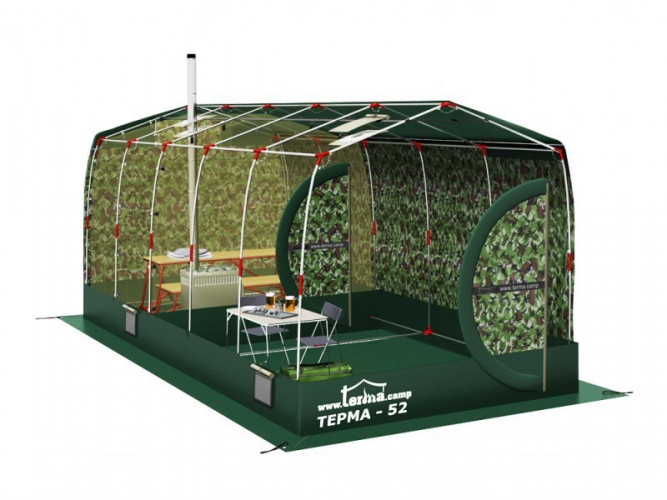 Зимняя палатка Терма-52 в Санкт-Петербурге