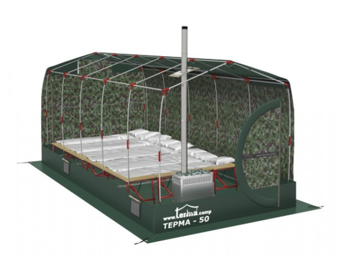 Зимняя палатка Терма-52 в Санкт-Петербурге