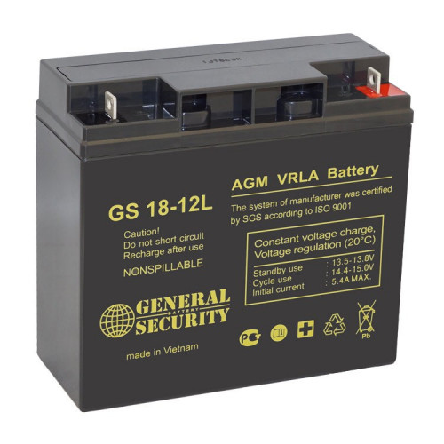 Аккумулятор General Security GS 18-12 в Санкт-Петербурге