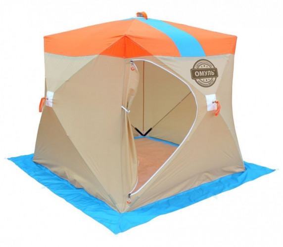Зимняя палатка МИТЕК Омуль Куб-2 с внутренним тентом в Санкт-Петербурге