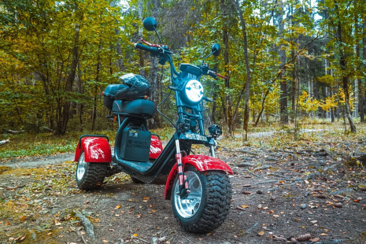 Электроскутер White Siberia IKRA 5000W в Санкт-Петербурге