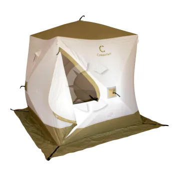 Палатка зимняя куб СЛЕДОПЫТ Premium 1.8x1.8 в Санкт-Петербурге