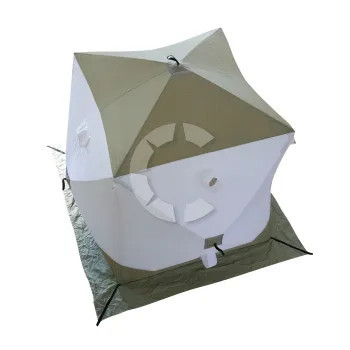 Палатка зимняя куб СЛЕДОПЫТ Premium 1.8x1.8 в Санкт-Петербурге
