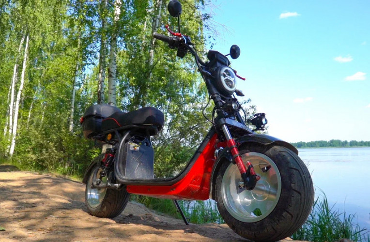 Электроскутер White Siberia PRO MAX 3950W в Санкт-Петербурге