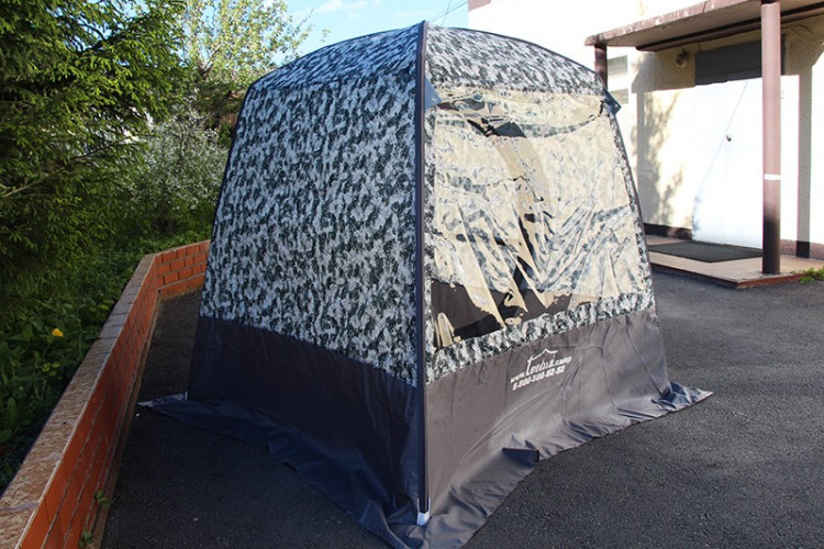 Мобильная баня ТЕРМА-10 с 1 окном (походная) в Санкт-Петербурге