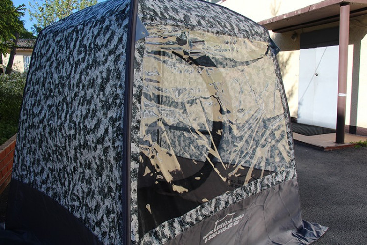 Мобильная баня ТЕРМА-10 с 1 окном (походная) в Санкт-Петербурге