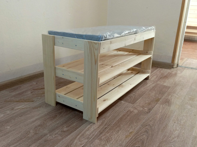 Полка для обуви деревянная в Санкт-Петербурге