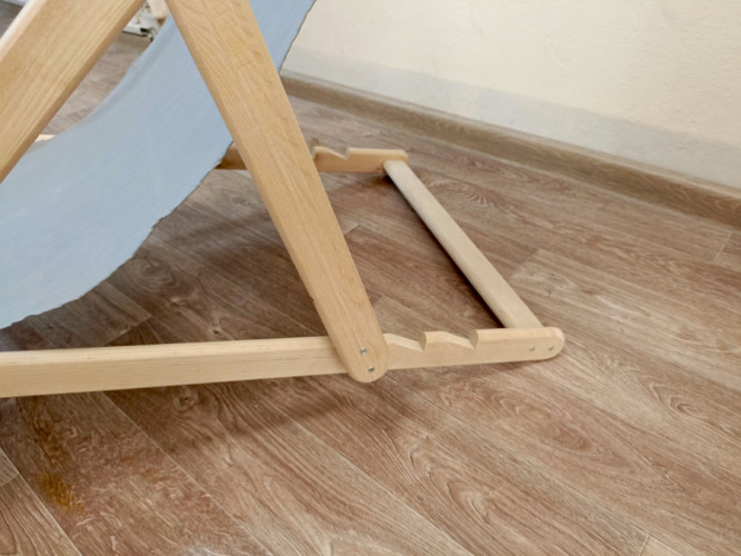 Кресло-шезлонг деревянное складное в Санкт-Петербурге