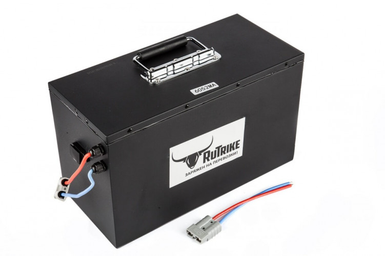 Литиевый тяговый аккумулятор RuTrike 60V52A/H Li(MnCoNi)O2 в Санкт-Петербурге
