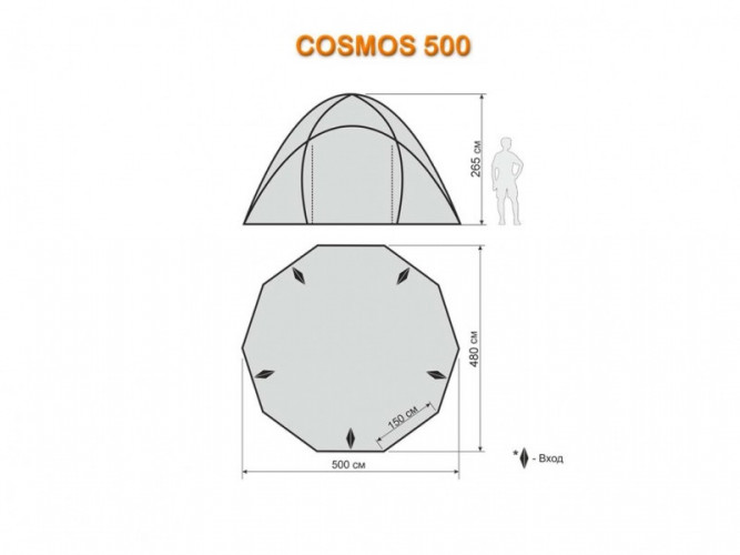 Шатер-тент World of Maverick COSMOS 500 в Санкт-Петербурге