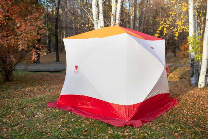 Палатка для рыбалки Медведь КУБ-4 Утепленная в Санкт-Петербурге