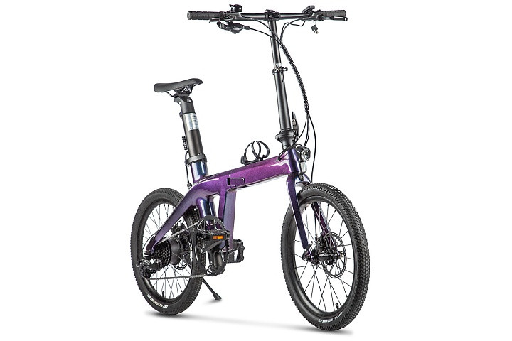 Электровелосипед складной Carbon 20" Sporto в Санкт-Петербурге