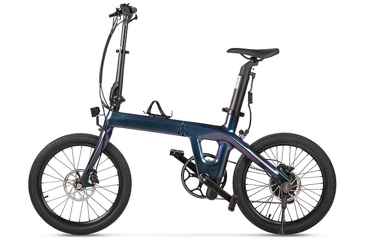 Электровелосипед складной Carbon 20" Sporto в Санкт-Петербурге