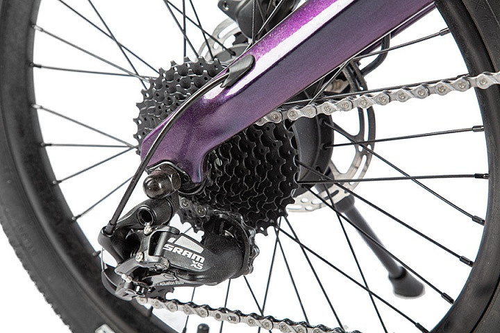 Электровелосипед складной Carbon 20" Sporto в Санкт-Петербурге