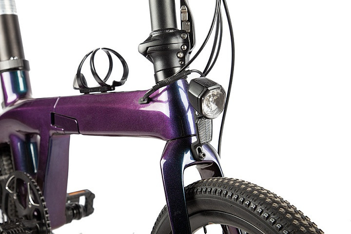 Электровелосипед складной Carbon 20" Sporto в Санкт-Петербурге