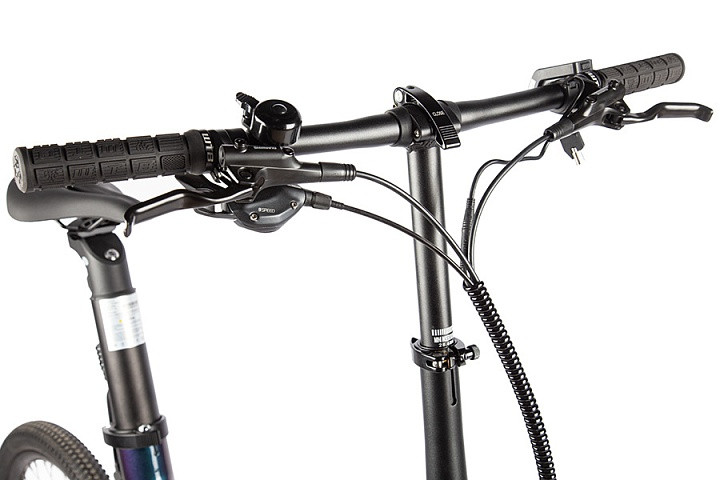 Электровелосипед складной Carbon 20" Sporto в Санкт-Петербурге