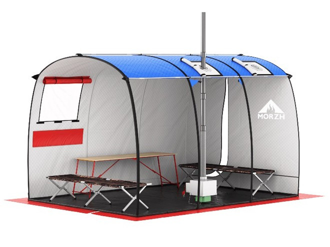 Мобильная баня-палатка МОРЖ Max в Санкт-Петербурге